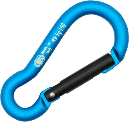 Kong Mini Pear 6mm Small Aluminum Carabiner Red Black Red