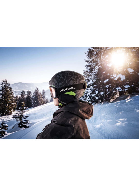 Alpina Piney Singleflex Hicon Ski- und Snowboardbrille Für Kinder Mit Tönung In Herstellerfarben Linse