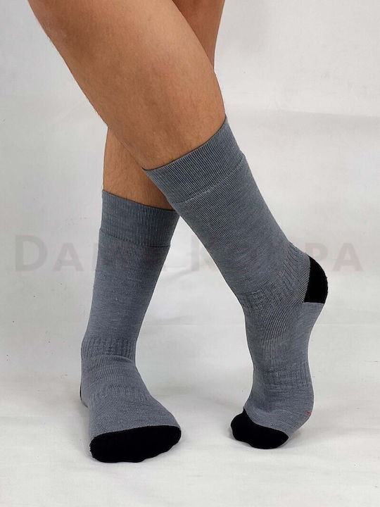 ME-WE Herren Thermo Socken Gray