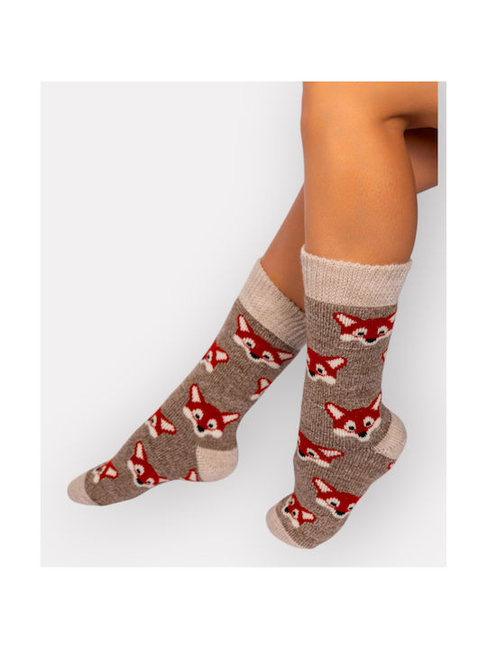 Soma Socks Дамски Чорапи Кафяви 1Пакет