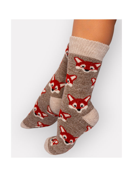 Soma Socks Дамски Чорапи Кафяви 1Пакет
