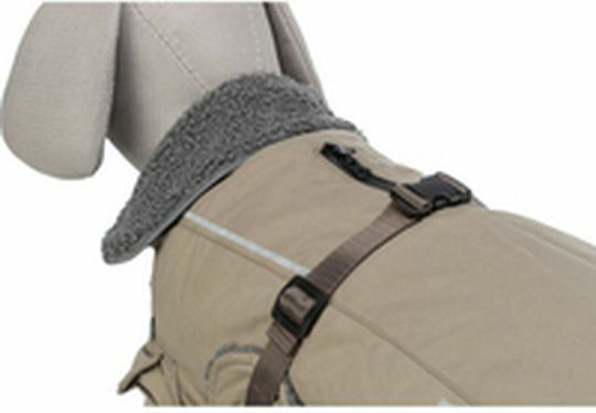 Trixie Rouen Beige Dog Coat XSmall with 30cm Back Length