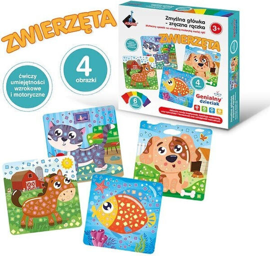 Askato Children's Craft Scrapbook Skillful Hand - Animals for Children 3+ years Years