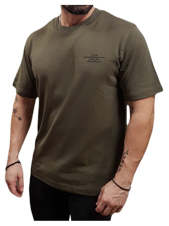 Jack & Jones T-shirt Sea Turtle, Khaki