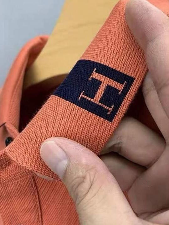 Polo Bluză cu mânecă scurtă Portocalie