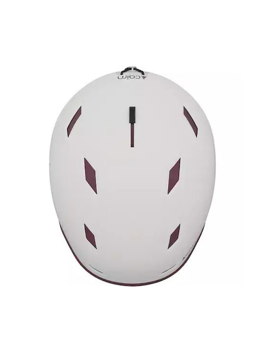 Cairn Equalizer Mat Men's Helmet for Ski & Snowboard White