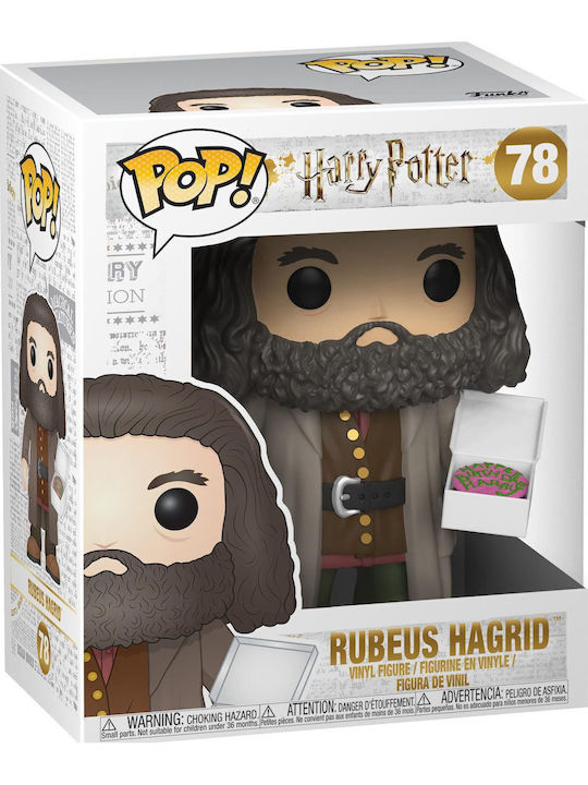 Funko Pop! Filme: Harry Potter - Rubeus Hagrid Mit Geburtstagskuchen 78 Übergröße 10"​ (25cm)