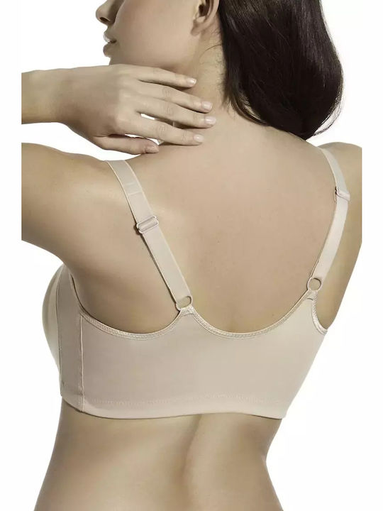 Creaciones Selene Mastectomy Mastectomy Bra without Padding without Underwire Beige