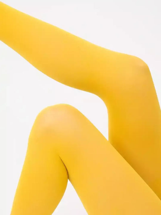 Непрозрачен Дамско чорапогащник Yellow