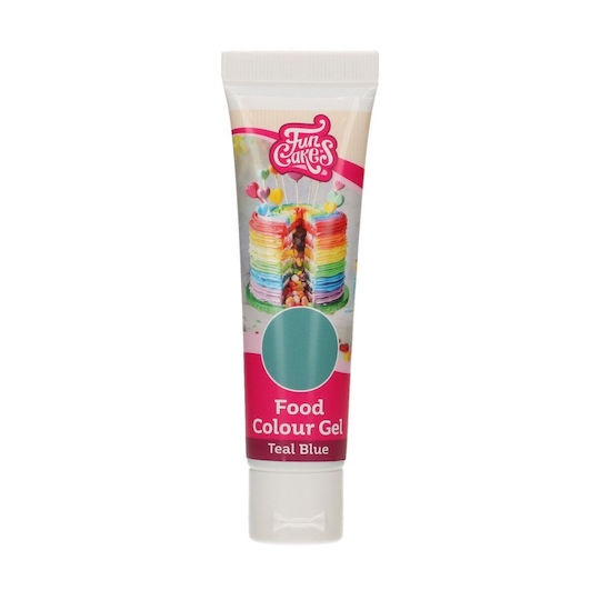 Funcakes Gel Colorant Alimentar Albastru Teal 30g