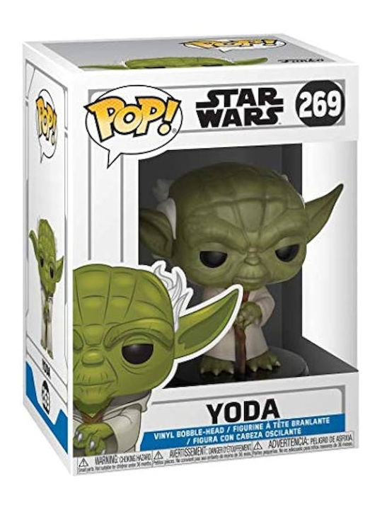 Funko Pop! Movies: Yoda Clone Wars Bobble-Head Funko Pop! Movies: Yoda Clone Wars Bobble-Head