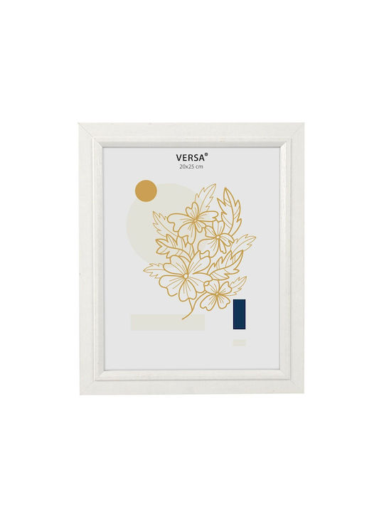 Versa Frame White Wood MDF Vintage 1.5 X 29 X 29 Cm