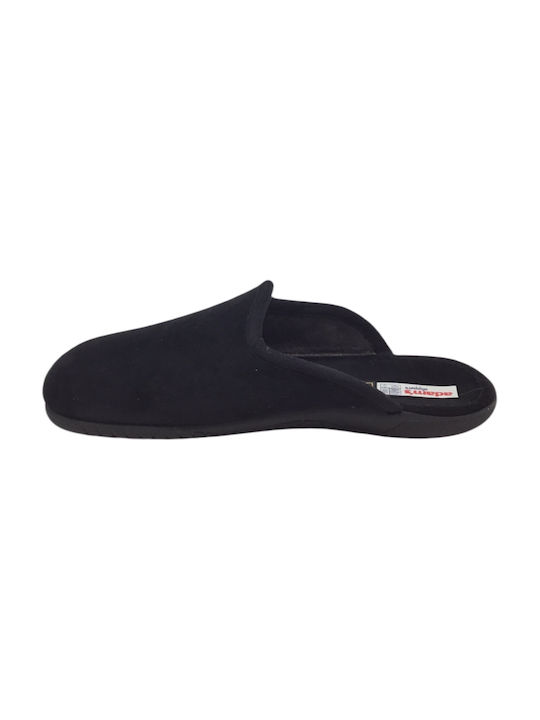 Adam's Shoes Men's Slipper Black