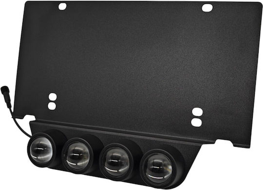 Front Lights Laser Led Number Plate Us 12v + Remote Control
