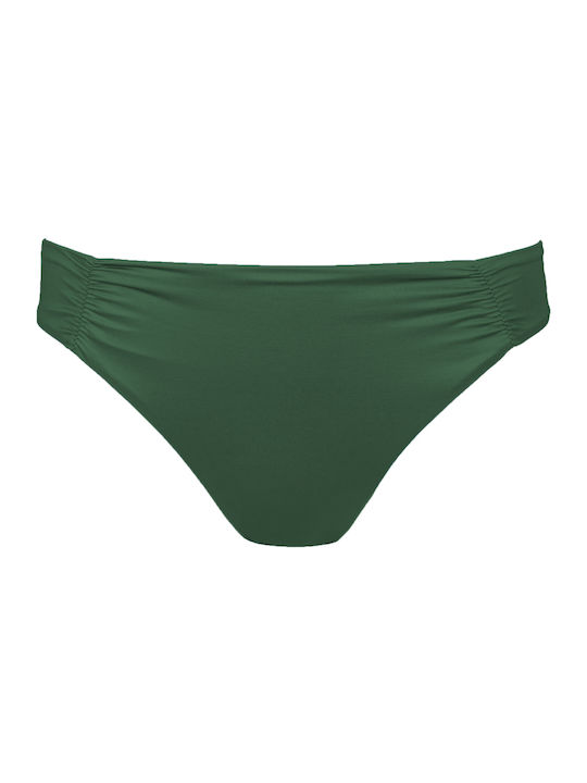 Solano Swimwear Bikini Slip High Waist Green