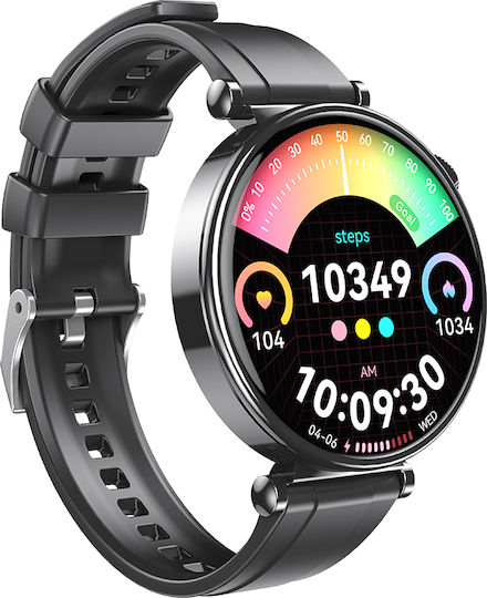 XO GT4 mini Smartwatch (Negru)