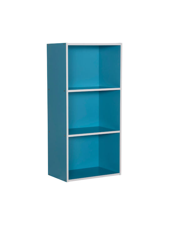 Shelf Wall Cubicon Blue-white 38.5x23.5x80cm