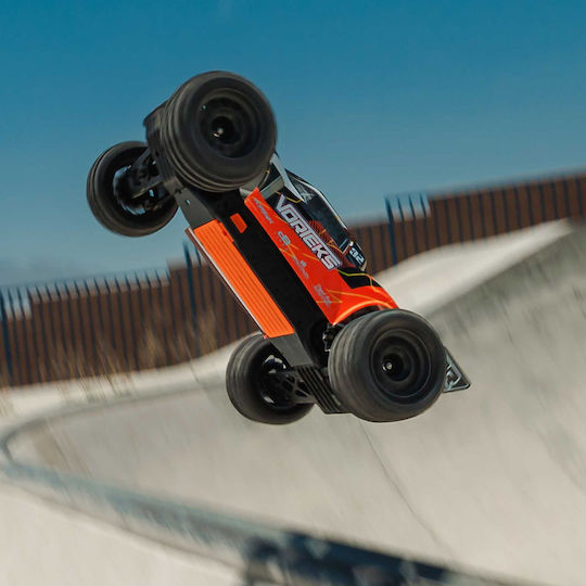 Arrma 1/10 Vorteks 2wd Rtr Brushed Stadium Truck Battery & Charger Included Orange Arrma