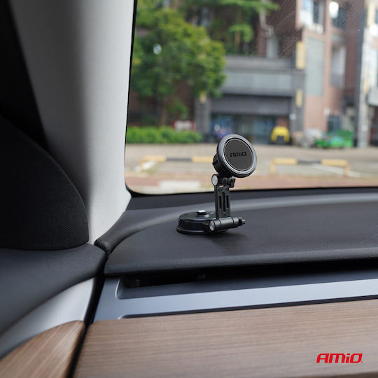 AMiO Car Mobile Mount with Magnet Black