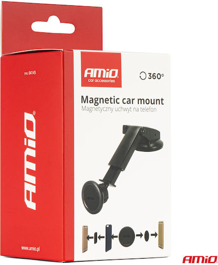 AMiO Auto Handyhalterung mit Magnet Schwarz