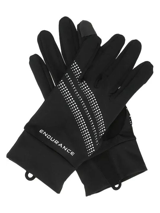 Endurance Unisex Fleece Touch Gloves Black