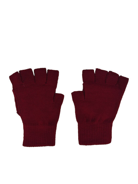 Rot Gestrickt Handschuhe
