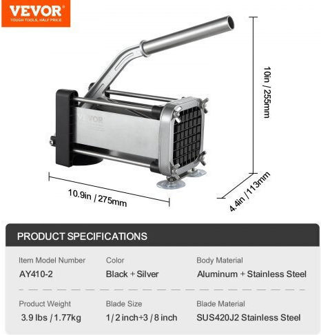 Vevor Stainless Steel Vegetable Chopper