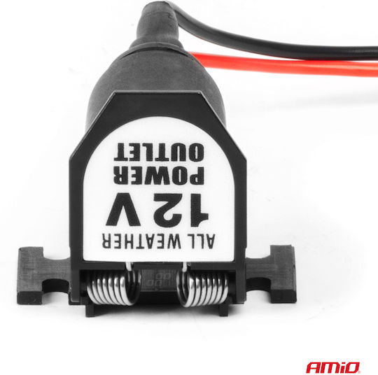 AMiO Αντάπτορας Αναπτήρα Αυτοκινήτου 12V - 24V