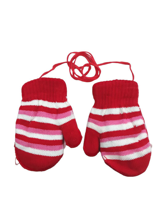 Kinderhandschuhe MItten Rot
