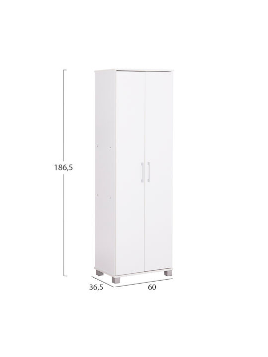 Ξύλινη Παπουτσοθήκη Cluse 60x36.5x186.5cm