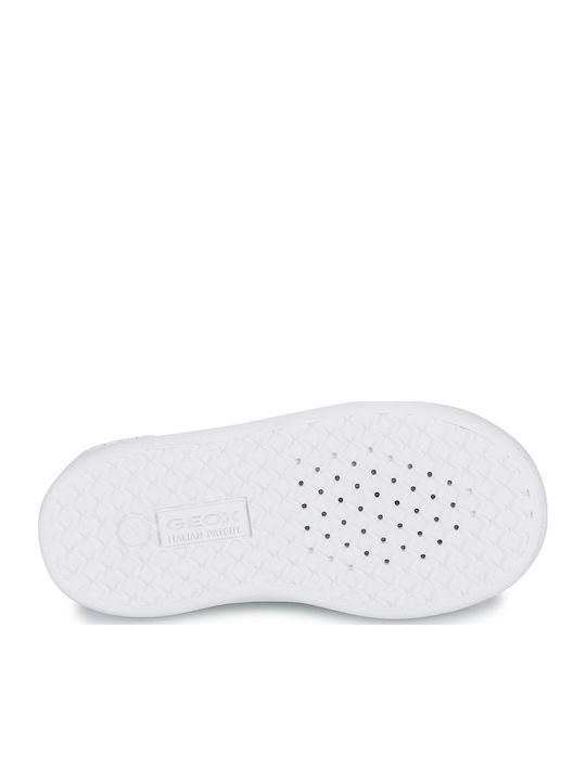 B Eclyper Παιδικά Sneakers Ανατομικά με Σκρατς Λευκά