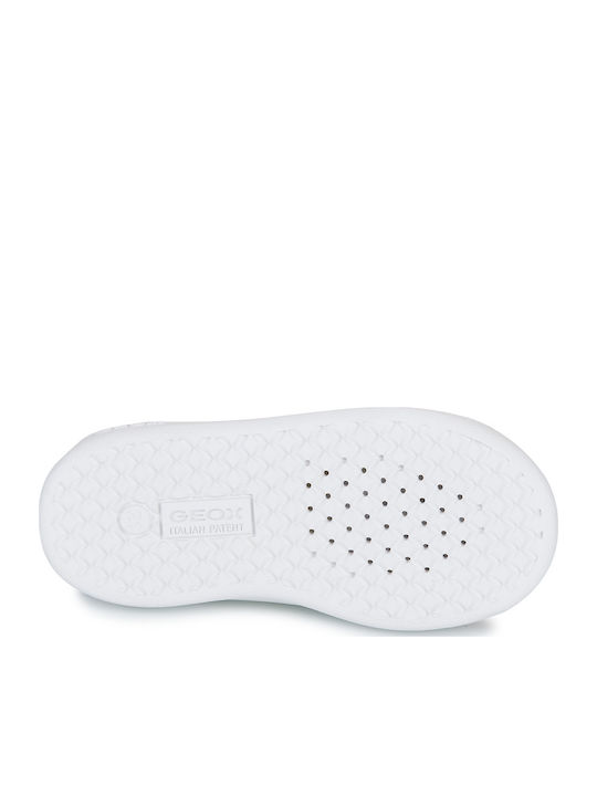 B Eclyper Παιδικά Sneakers Ανατομικά με Σκρατς Λευκά