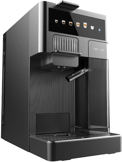 Cecotec FreeStyle Latte Automatic Espresso Coffee Machine 1350W Pressure 20bar for Cappuccino Black 01852