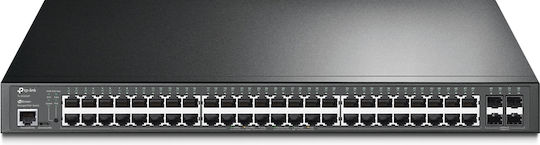 TP-LINK TL-SG3452P v3.2 Managed L2 PoE+ Switch with 48 Gigabit (1Gbps) Ethernet Ports and 4 SFP Ports