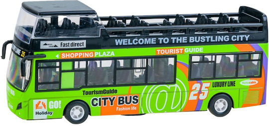 Jokomisiada Jokomisiada Spielzeugauto Bus Grünes Zurückziehen