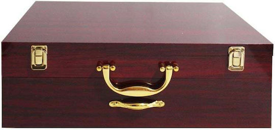 Set Tacâmuri Ek-184g În Cutie de Lemn 72 Buc
