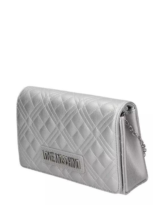 Moschino Women's Bag Shoulder Silver