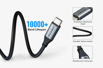 Cabletime Converter Mini DisplayPort Male To HDMI Female 10 Pieces CT-AV589-02G4K