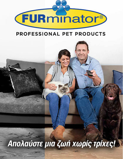 FURminator Undercoat Tool Comb XSmall for Short-Haired Dogs with Razor for Hair Removal Multicolour