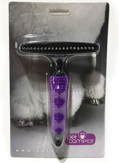 Pet Camelot Comb Medium for Short-Haired Dogs for Coat Grooming