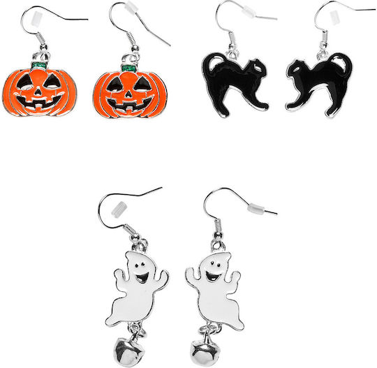 Carnival Earring for Halloween 1pcs (Μiscellaneous Designs/Colors)