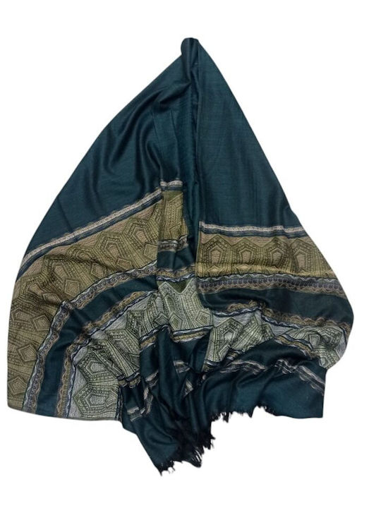 Mdl Women's Silk Scarf Green