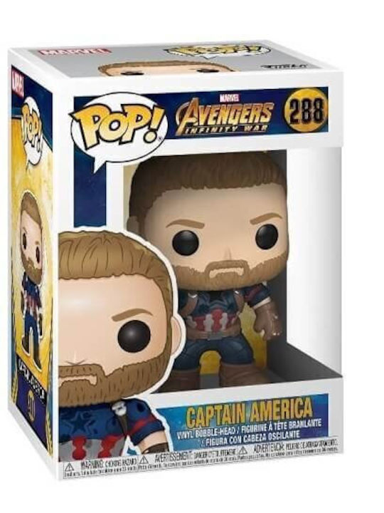Funko Pop! Bobble-Head Marvel: Avengers - Captain America 288
