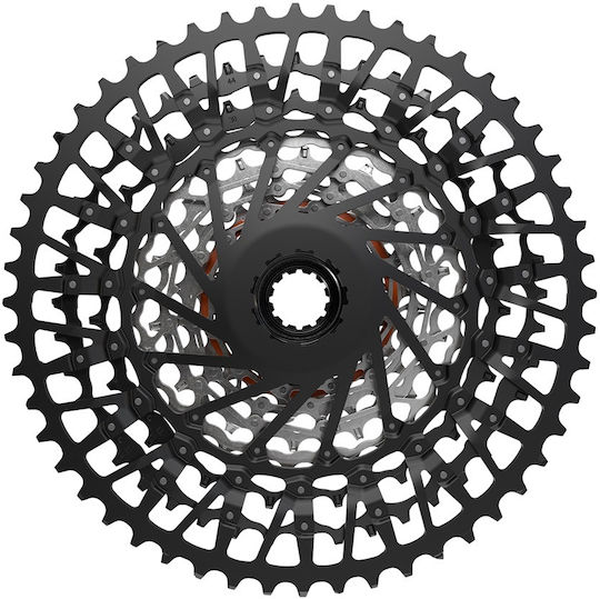 Κασετα Sram Xs-1275 T-type Eagle 10-52 Black 12 Ταχυτητες