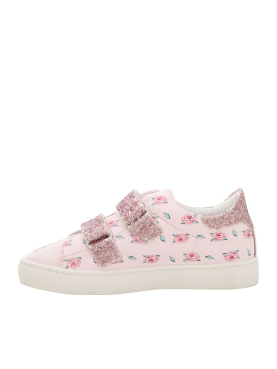 Παιδικά Sneakers με Σκρατς Ροζ