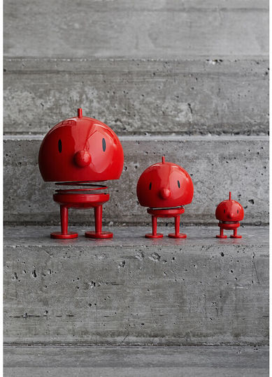 Hoptimist Bumble Dekorative Figur Abs Groß Rot