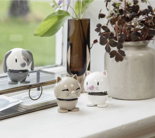 Figurină Decorativă Hoptimist Pisică Abs Latte