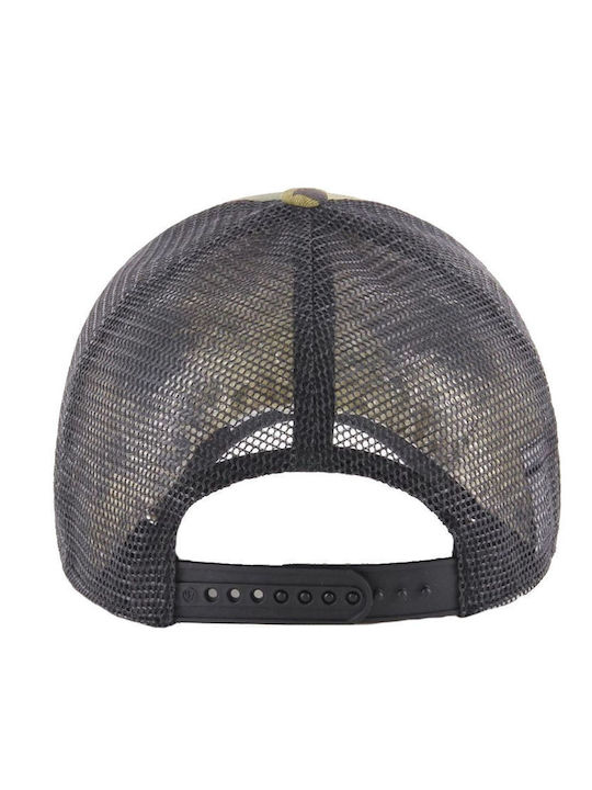 47 Brand New York Yankees Men's Mesh Jockey Green Camo B-cbran17gwp-cmf