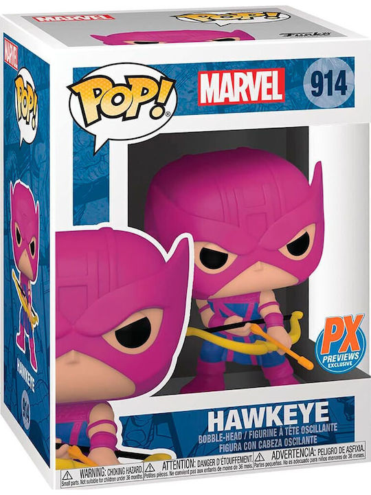 Funko Pop! Marvel - Hawkeye 914 Wackelkopf Sonderausgabe
