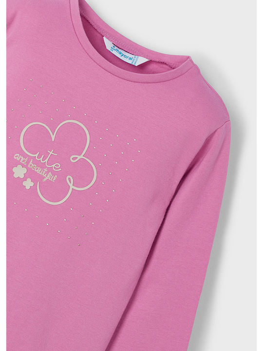 Mayoral Children's Blouse Long Sleeve Pink